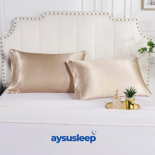 Güzellik Uykusu Seti: %100 İpek Saten Cilt & Saç Dostu Yastık Kılıfı (2'li Lüks Paket)