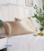 Güzellik Uykusu Seti: %100 İpek Saten Cilt & Saç Dostu Yastık Kılıfı (2'li Lüks Paket) - Görsel 2