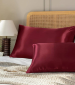 Güzellik Uykusu Seti: %100 İpek Saten Cilt & Saç Dostu Yastık Kılıfı (2'li Lüks Paket) - Görsel 3