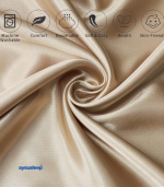 Güzellik Uykusu Seti: %100 İpek Saten Cilt & Saç Dostu Yastık Kılıfı (2'li Lüks Paket) - Görsel 5