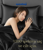 Güzellik Uykusu Seti: %100 İpek Saten Cilt & Saç Dostu Yastık Kılıfı (2'li Lüks Paket) - Görsel 5