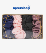 Saç Kırılmasını Önleyen Lüks İpek Saten Scrunchie Toka (4'ADET) - Görsel 6